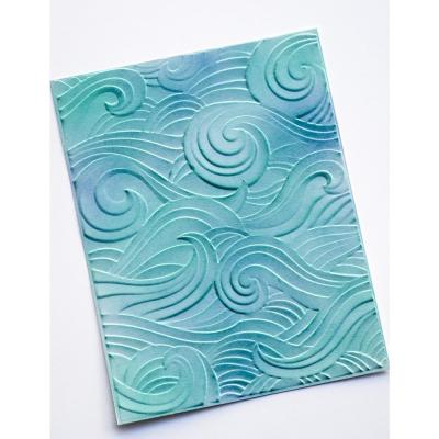 Memory Box 3D Embossing Folder - Waves